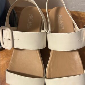 Michael Kors Women's White Sandals